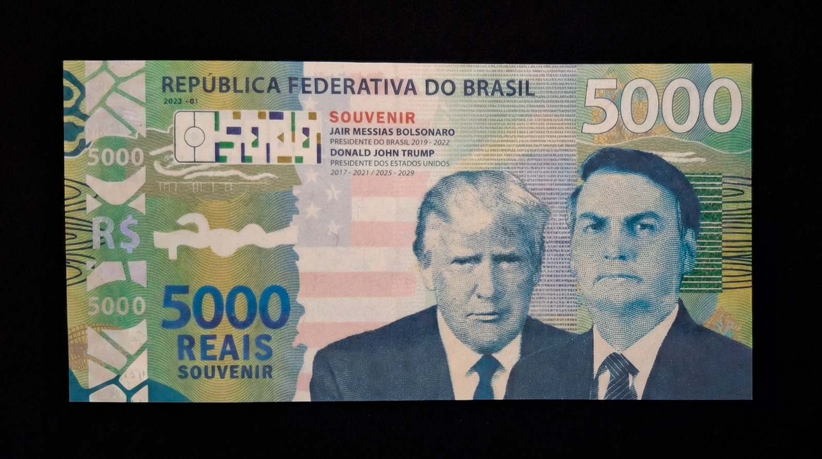 Cédula Trump & Bolsonaro